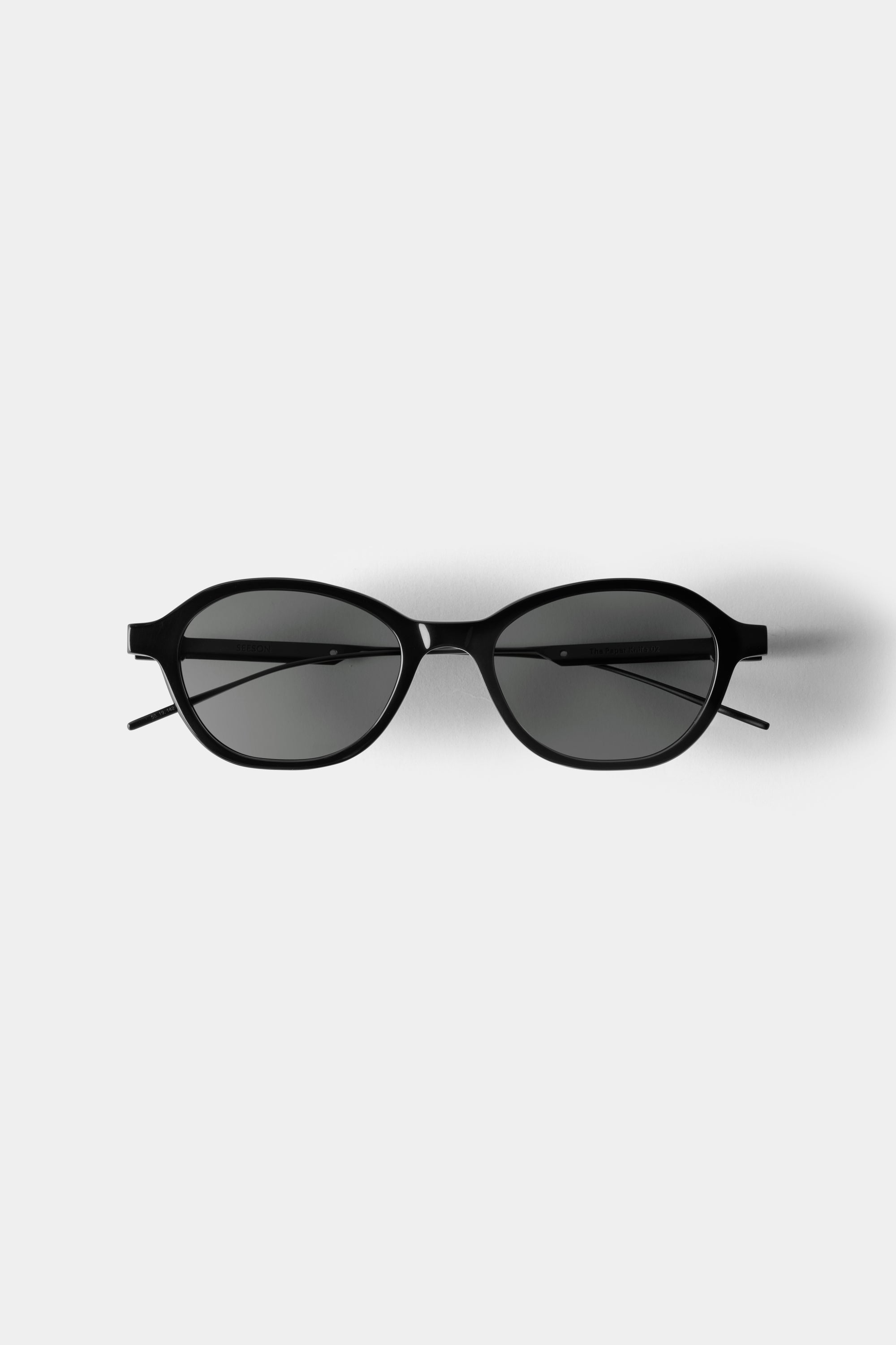 THE PAPER KNIFE 02 SUNGLASSES - Black - Black