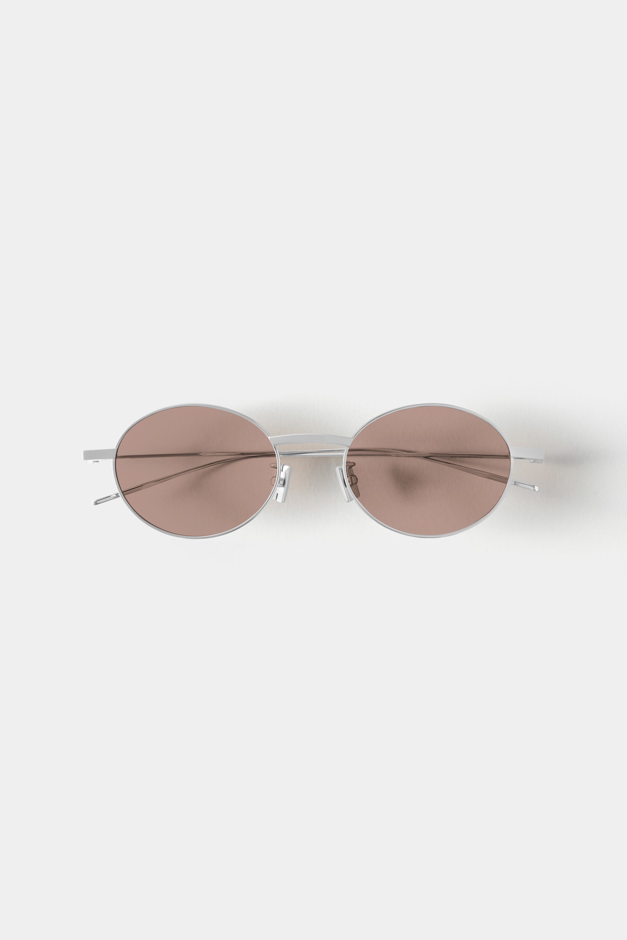 THE RULER 02 SUNGLASSES - Silver - Brown