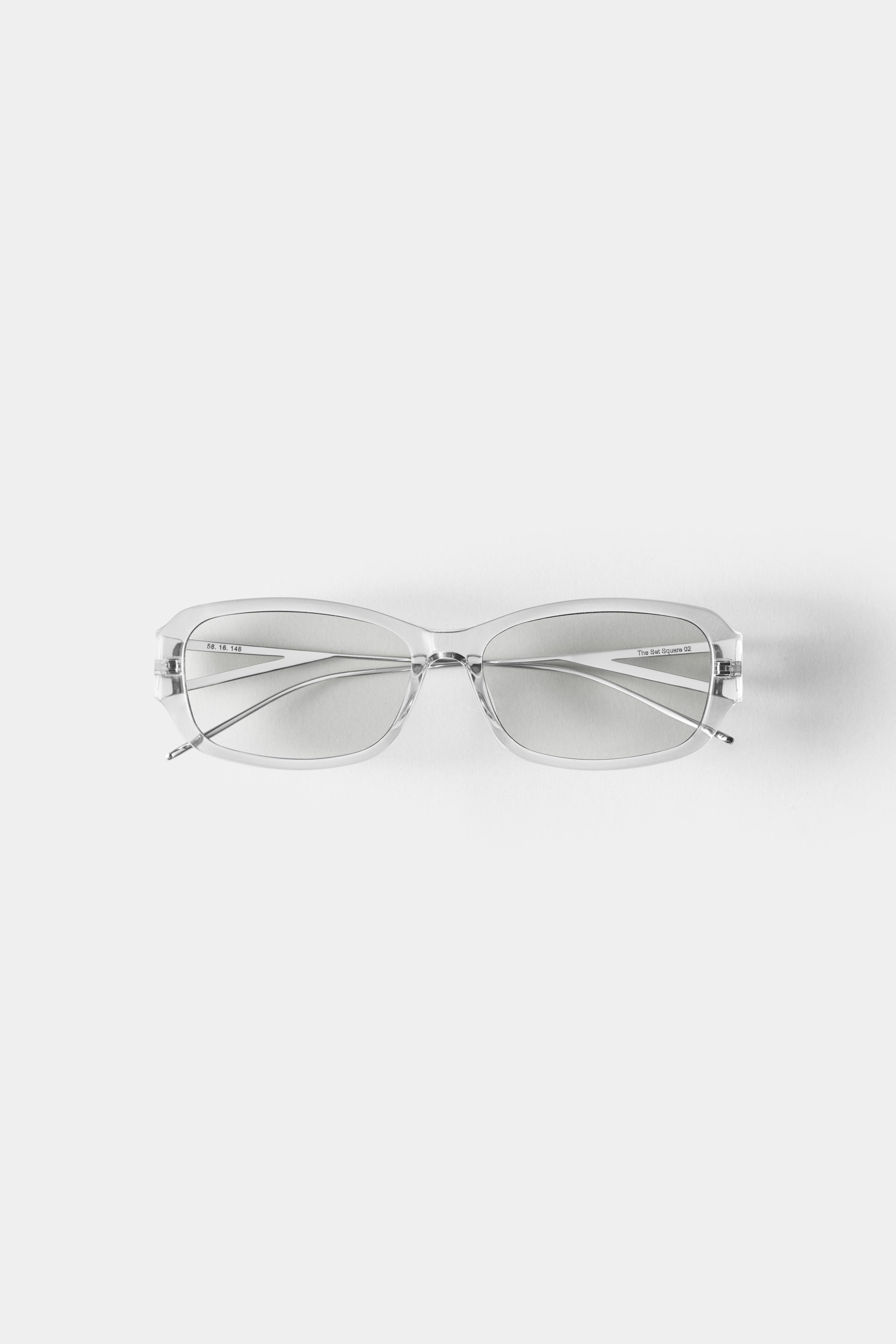 THE SET SQUARE 02 SUNGLASSES - Grey - Rhino