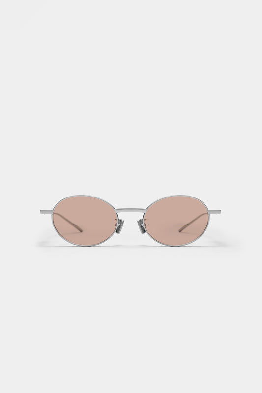 THE RULER 02 SUNGLASSES - Silver - Brown