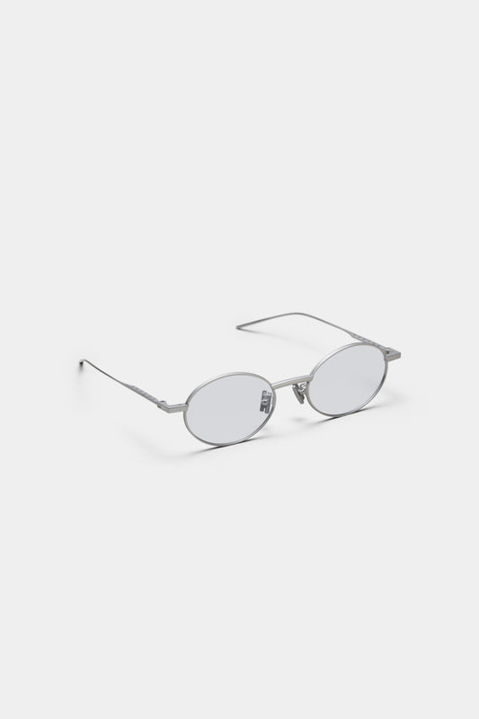 THE RULER 02 SUNGLASSES - Silver - Tinted Blue